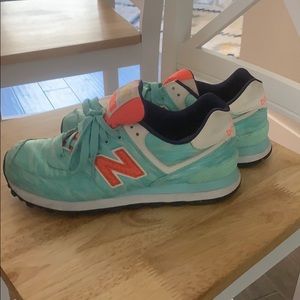 New Balance Teal Sneaker